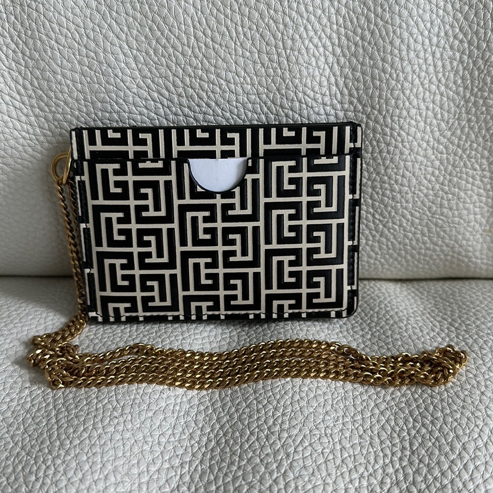 Balmain monogram card holder